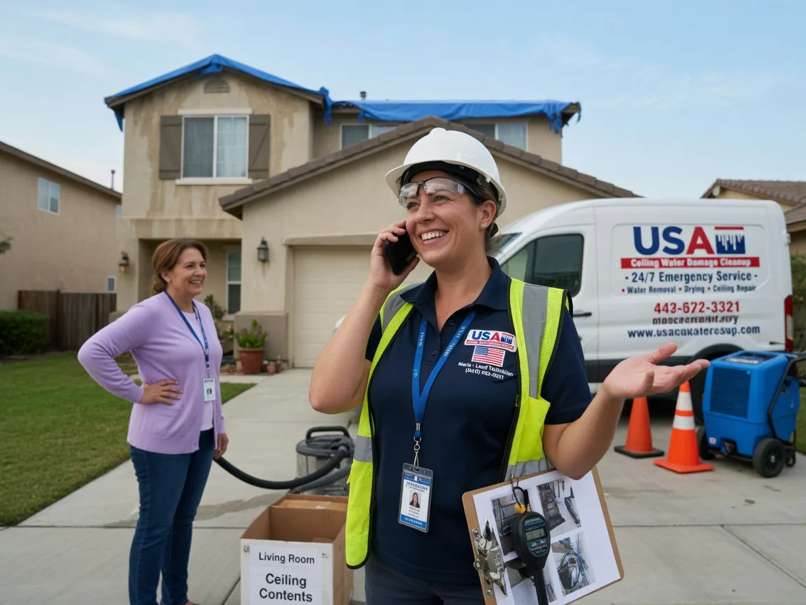 Ceiling Water Damage Restoration Mesick, MI FAQs